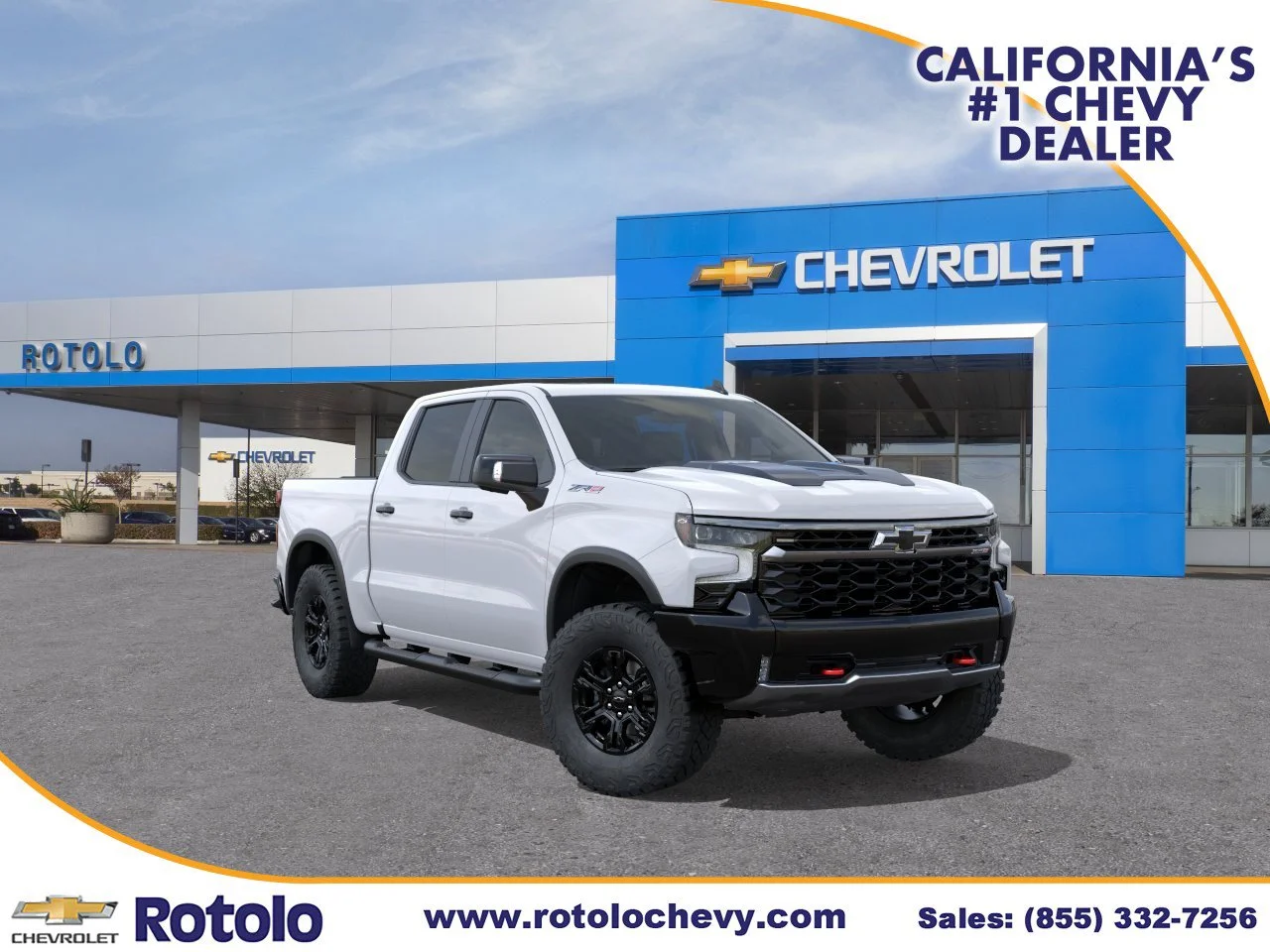 New 2026 Summit White Chevrolet ZR2 image 1
