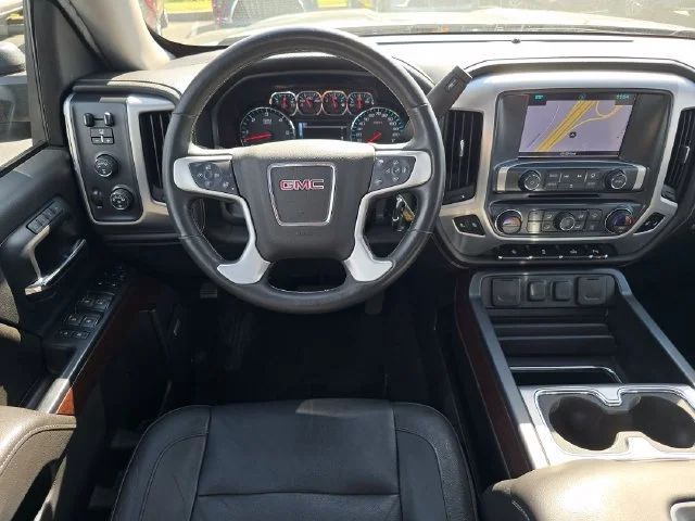 Used 2017 ONYX BLACK GMC SLT image 34