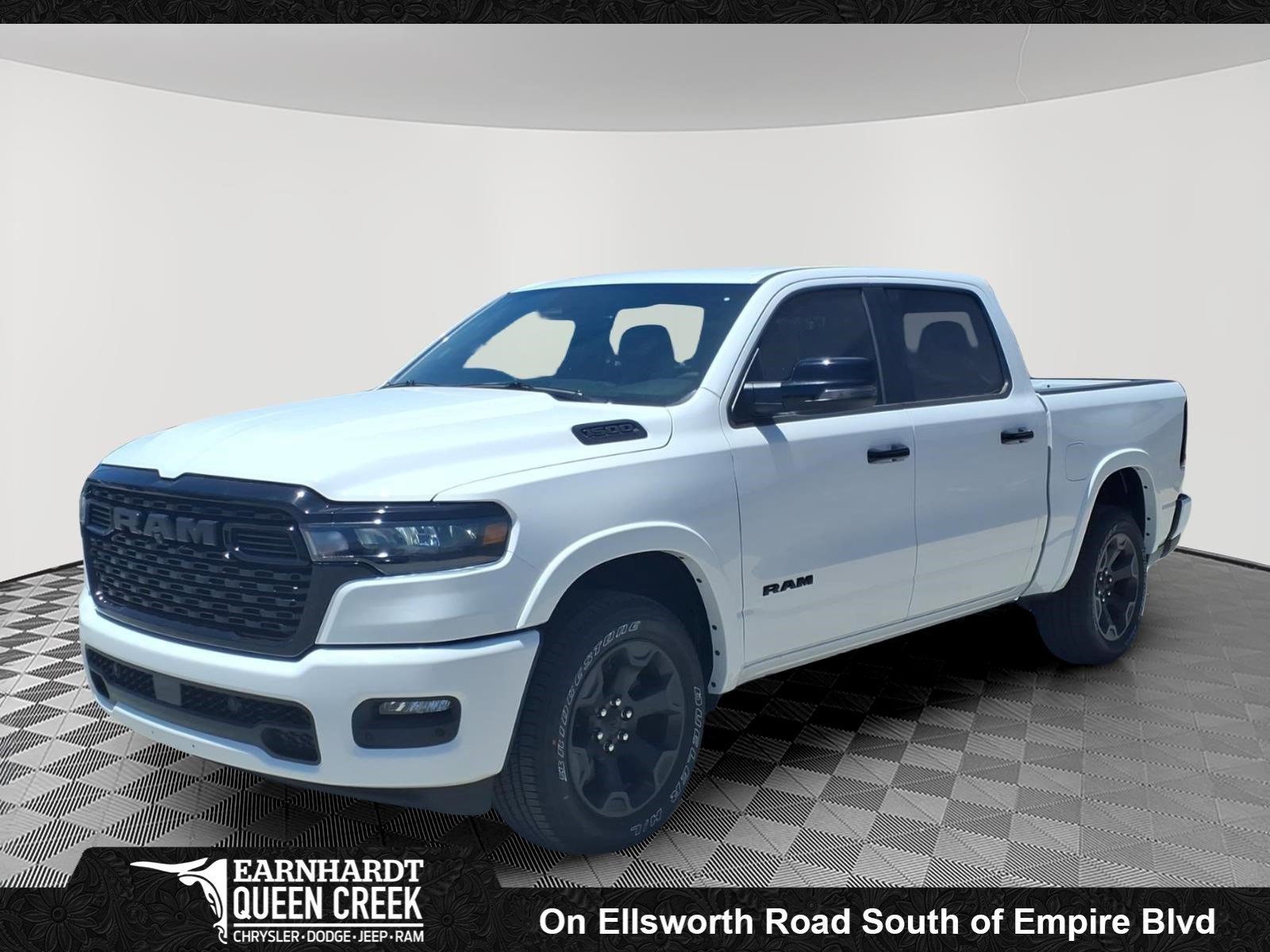 New 2026 Bright White Clear-Coat Exterior Paint RAM Big Horn image 1