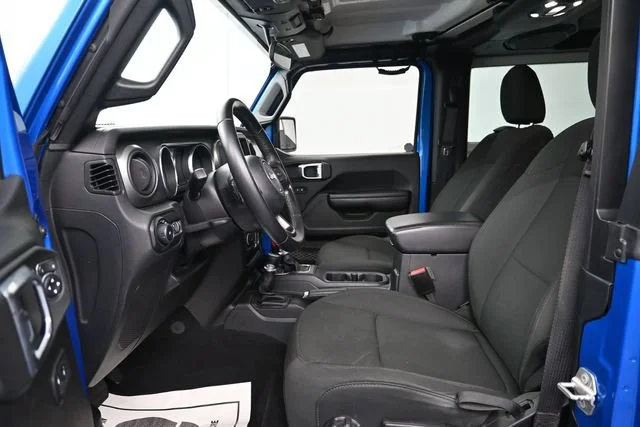 Used 2021 Hydro Blue Pearlc Jeep Sport S image 10