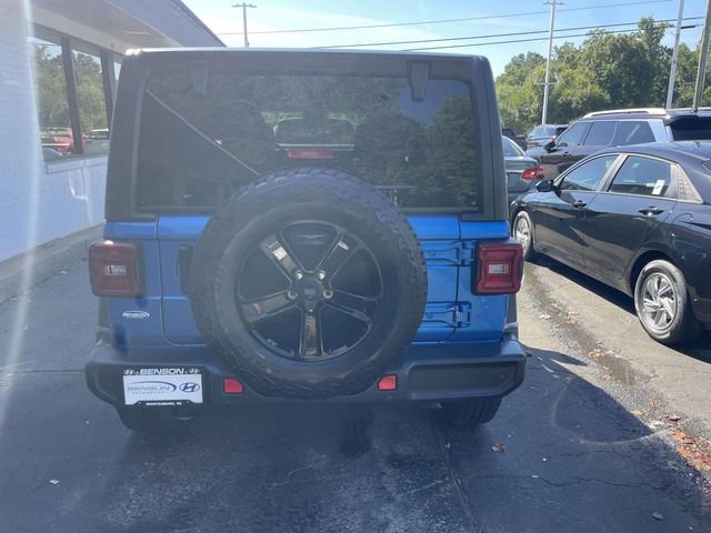 Used 2021 Blue Pearl Jeep Unlimited Sport Altitude image 8