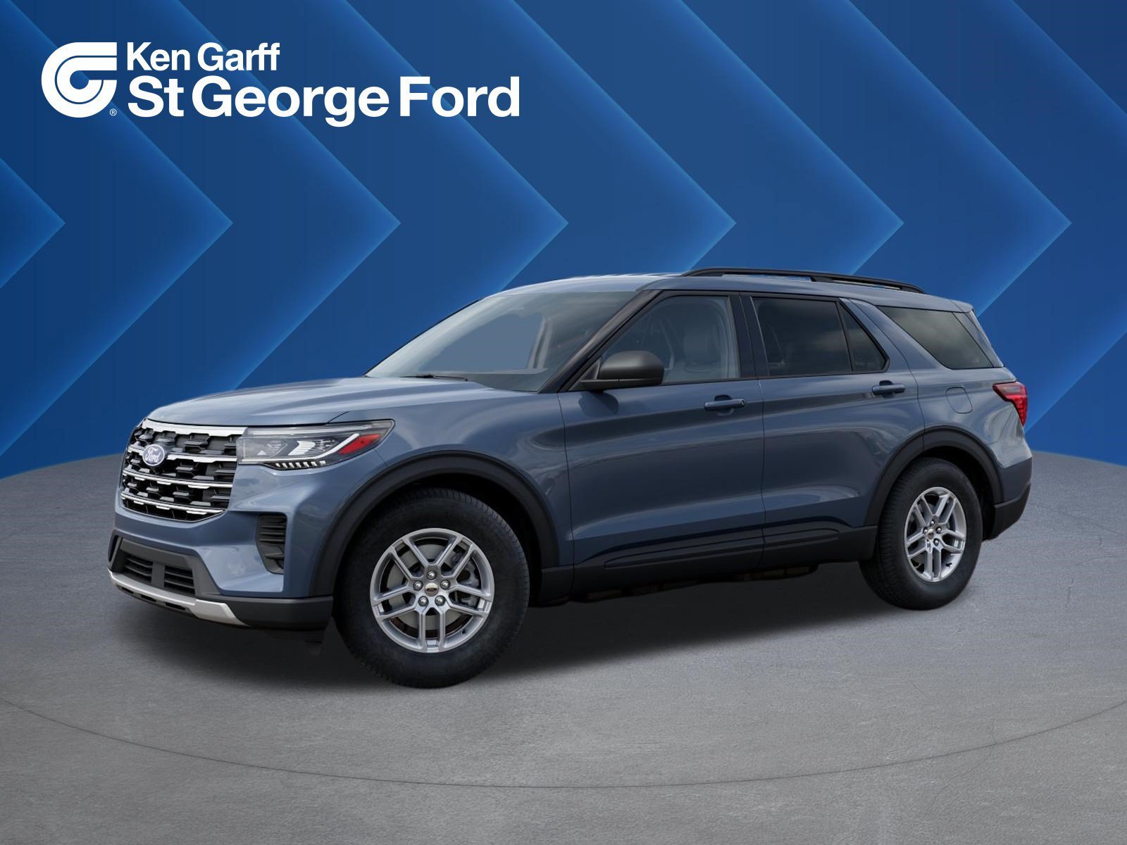 New 2027 Vapor Blue Metallic Ford Active image 1
