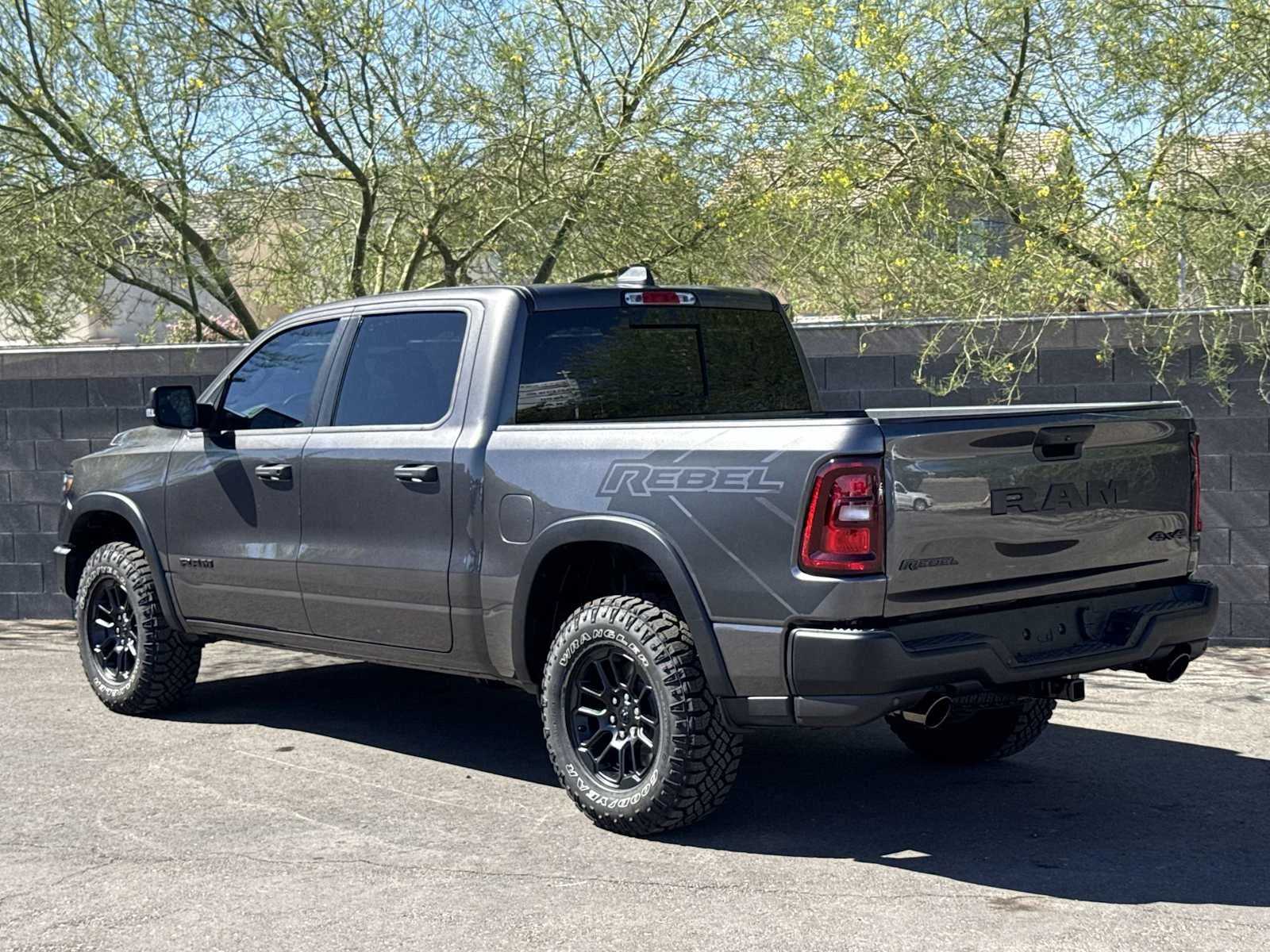 New 2026 Granite Crystal Metallic Clear-Coat Exterior Paint RAM Rebel image 6