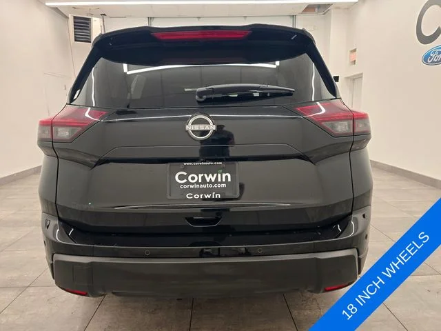 Used 2025 Super Black Nissan SV image 2