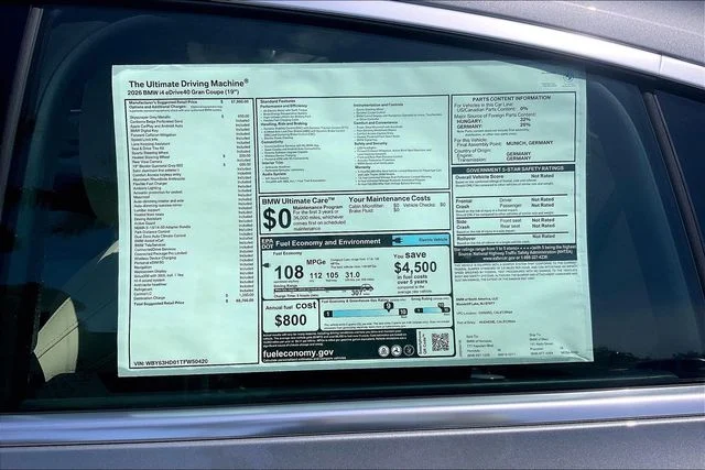 New 2026 Skyscraper Grey Metallic BMW eDrive40 image 13