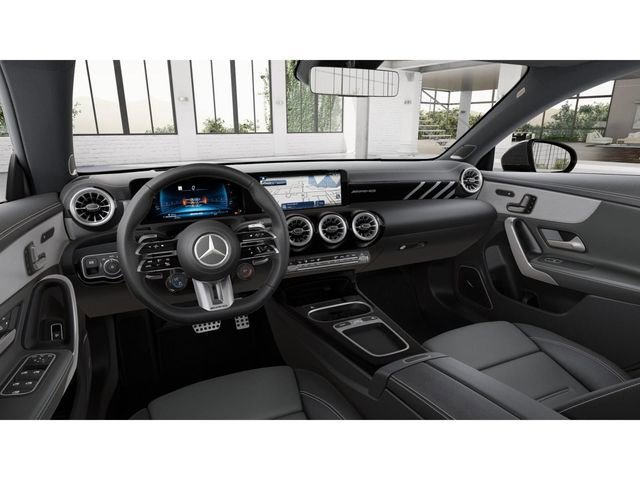 New 2026 Cirrus Silver Metallic Mercedes-Benz AMG® CLA 45 4MATIC Coupe image 4