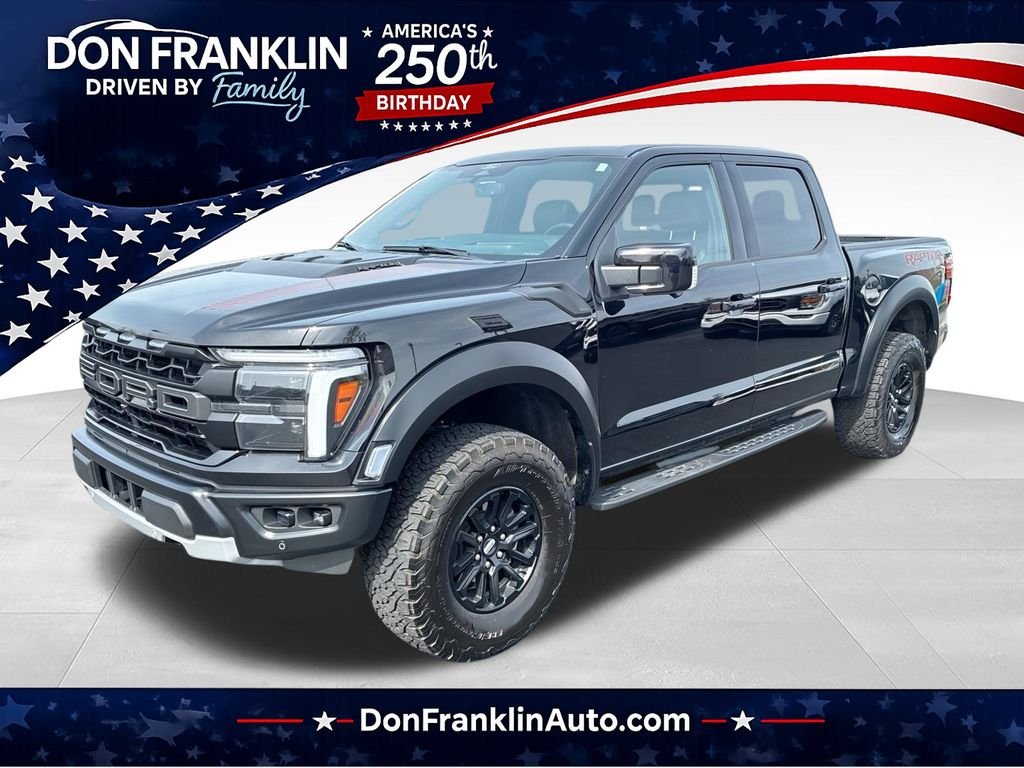 Certified Used 2025 Black Ford Raptor image 1