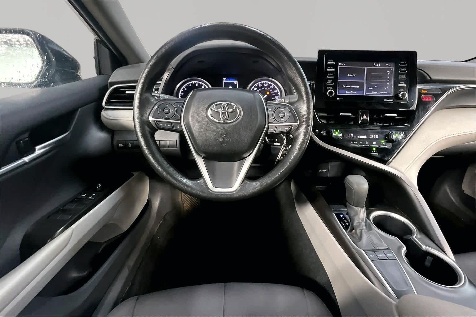 Used 2024 Midnight Black Metallic Toyota LE image 6