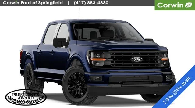 New 2026 Antimatter Blue Metallic Ford XLT image 6