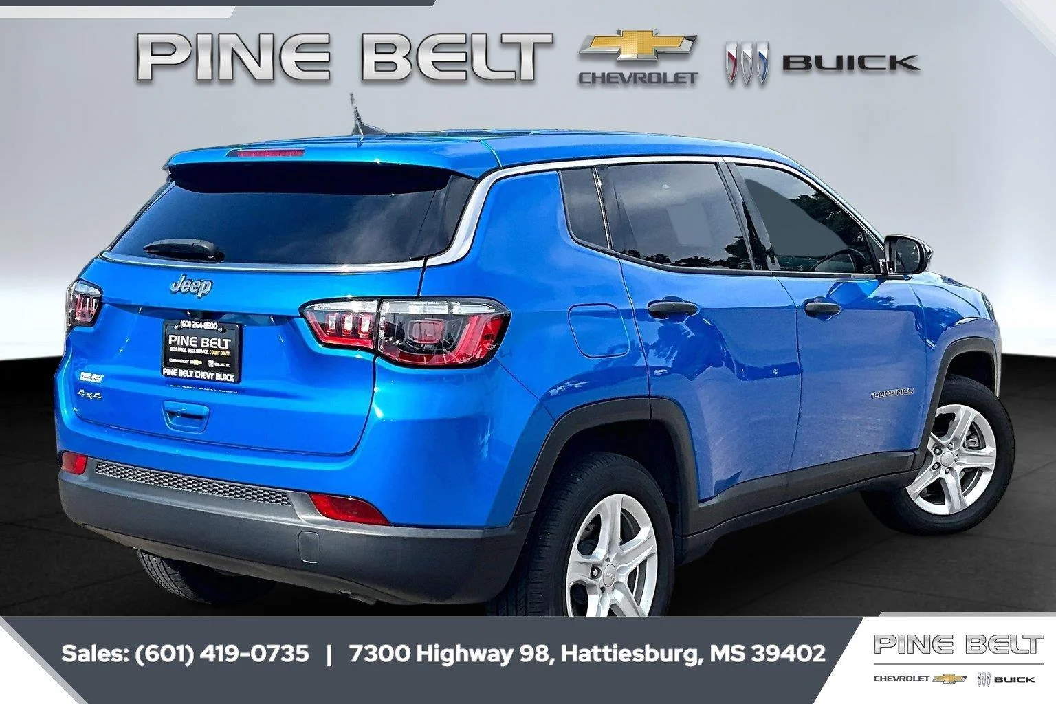 Used 2024 Hydro Blue Pearlcoat Jeep Sport image 11
