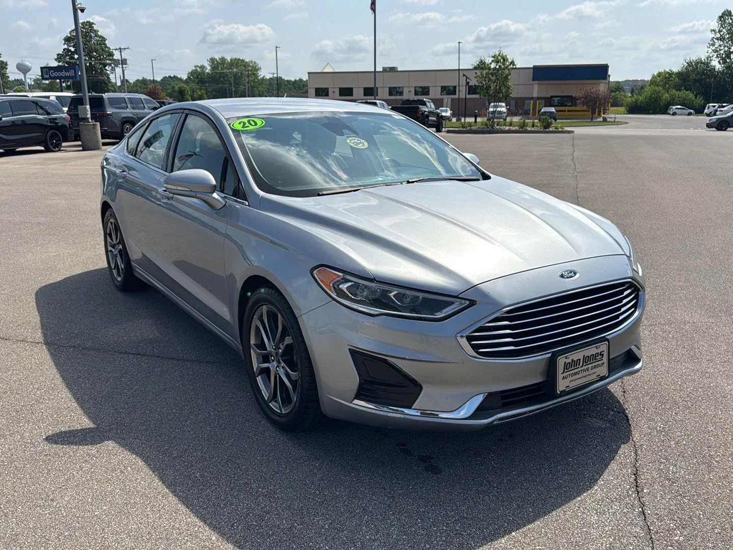 Used 2020 Ford Fusion SEL with VIN 3FA6P0CD2LR196537 for sale in Scottsburg, IN