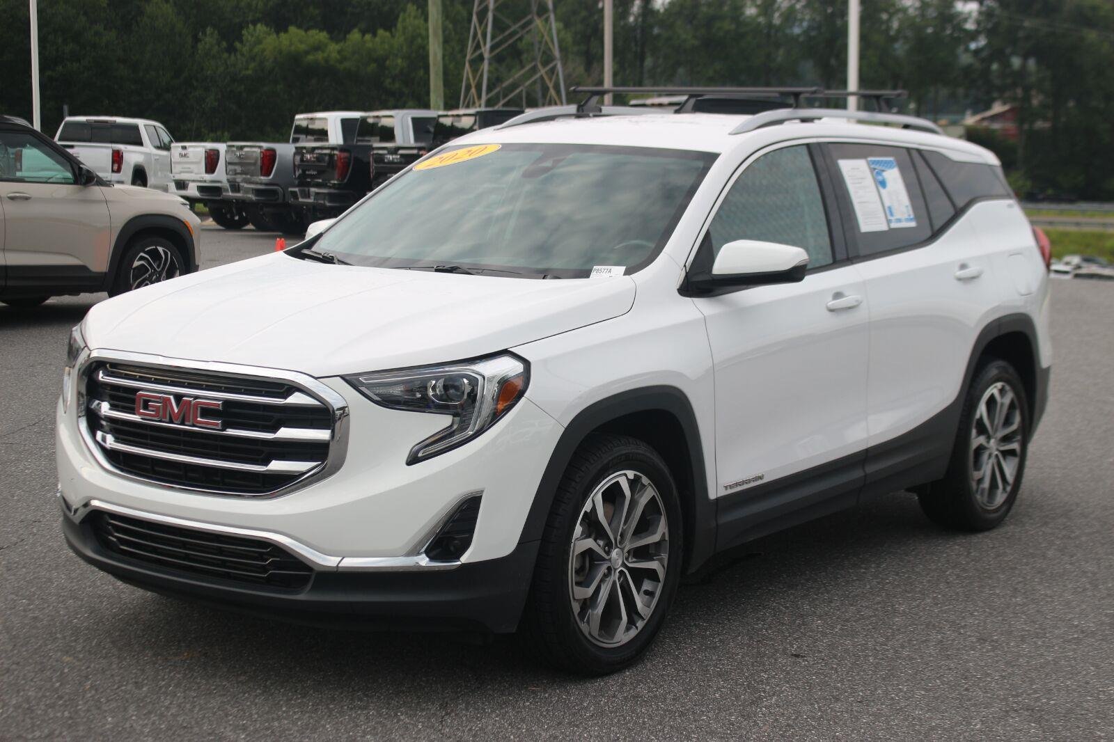 Used 2020 SUMMIT WHITE GMC SLT image 3