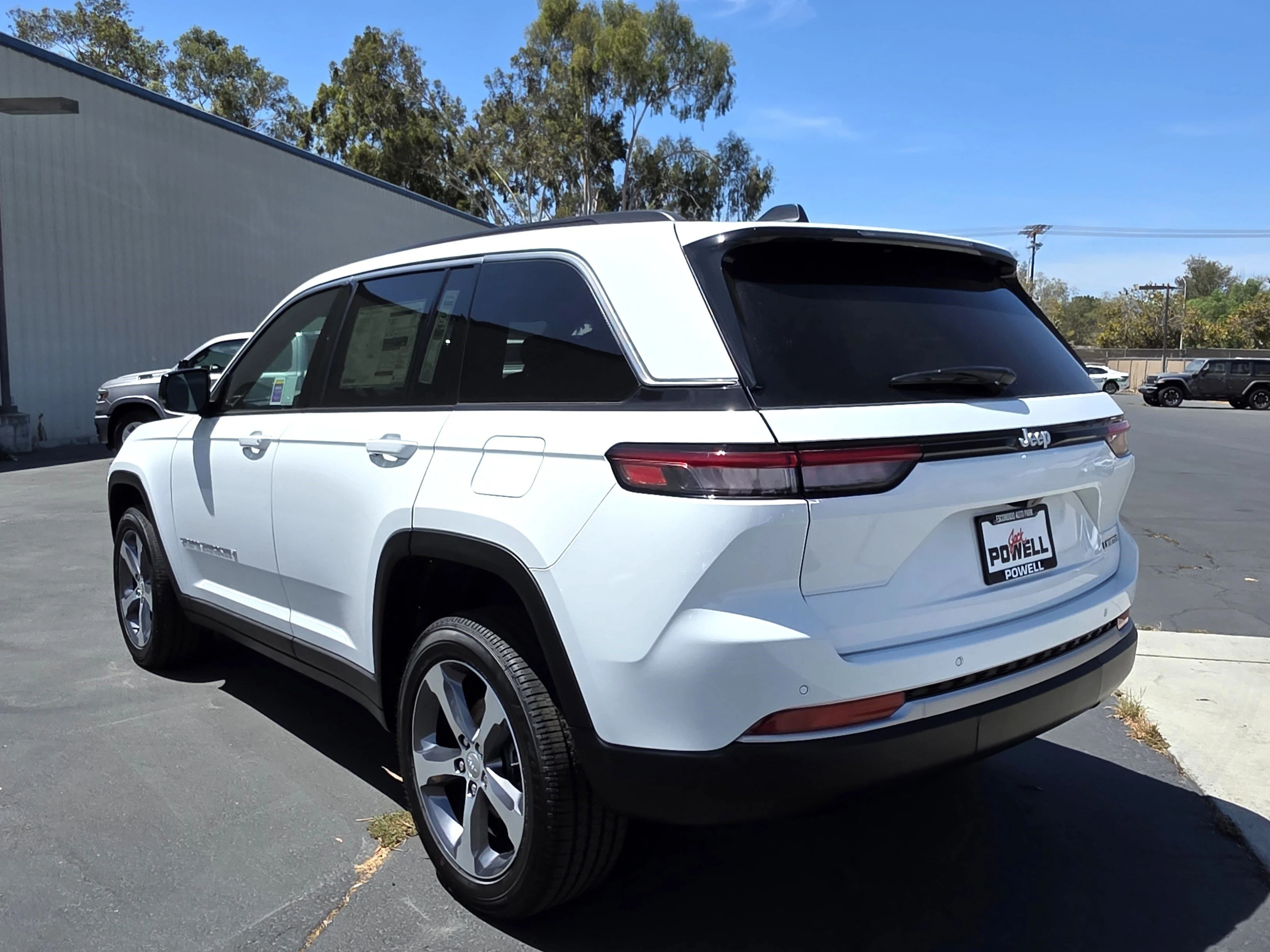 New 2026 Bright White Clearcoat Jeep Limited image 3