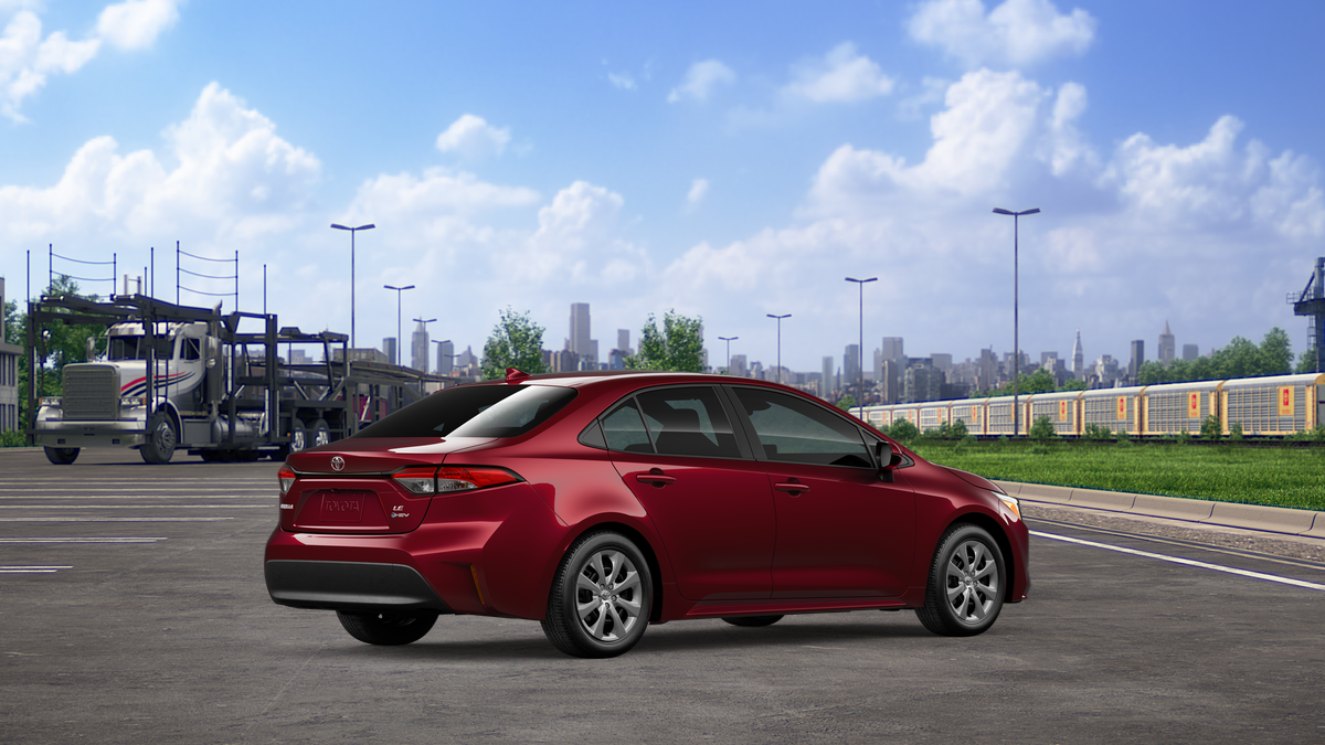 New 2026 Ruby Flare Pearl Toyota Hybrid LE image 10