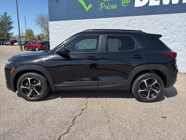 Used 2021 Mosaic Black Metallic Chevrolet RS image 2