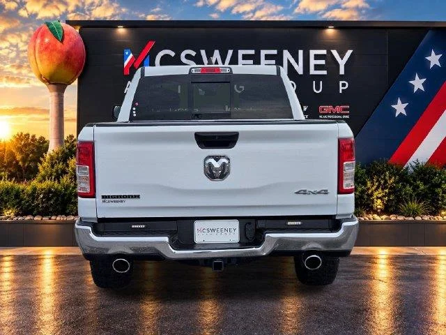 Used 2023 Bright White Clearcoat Ram Big Horn image 4