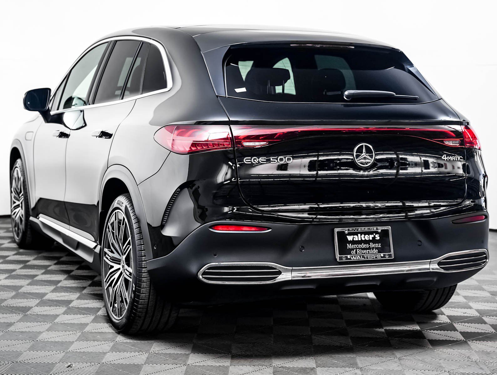 Certified Used 2023 Black Mercedes-Benz EQE 500 4MATIC® SUV image 2