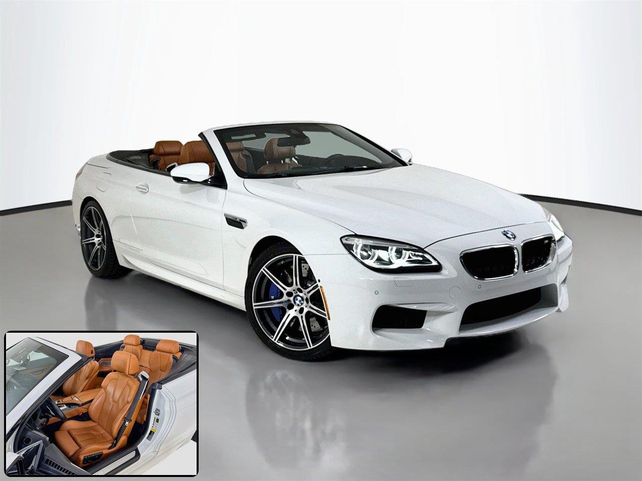 Used 2016 Alpine White BMW M6 Conv Competition Pkg | Executive Pkg | Night Vision image 2