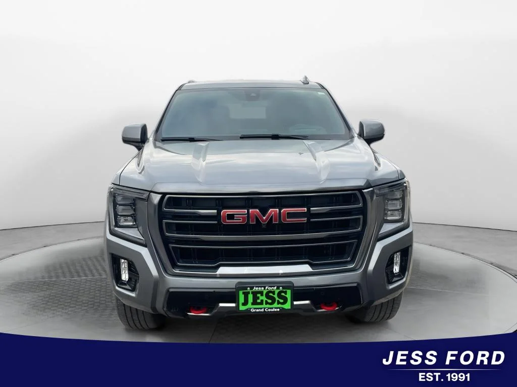 Used 2022 Satin Steel Metallic GMC AT4 image 8