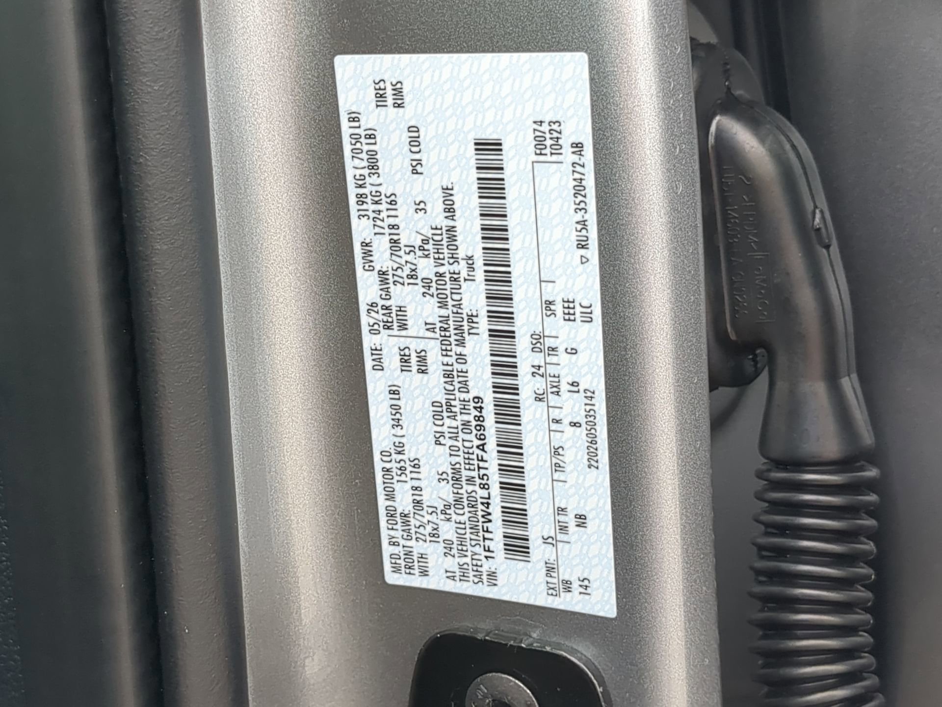 New 2026 Iconic Silver Metallic Ford Tremor® image 69
