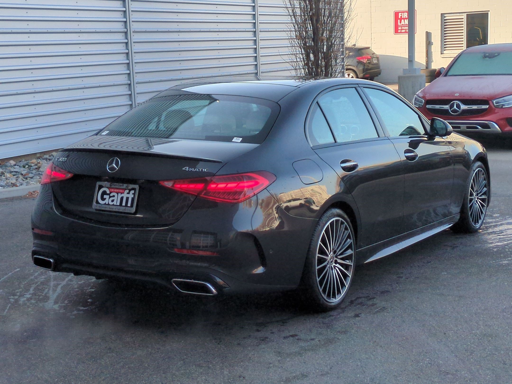 New 2026 Graphite Grey Metallic Mercedes-Benz C 300 image 3