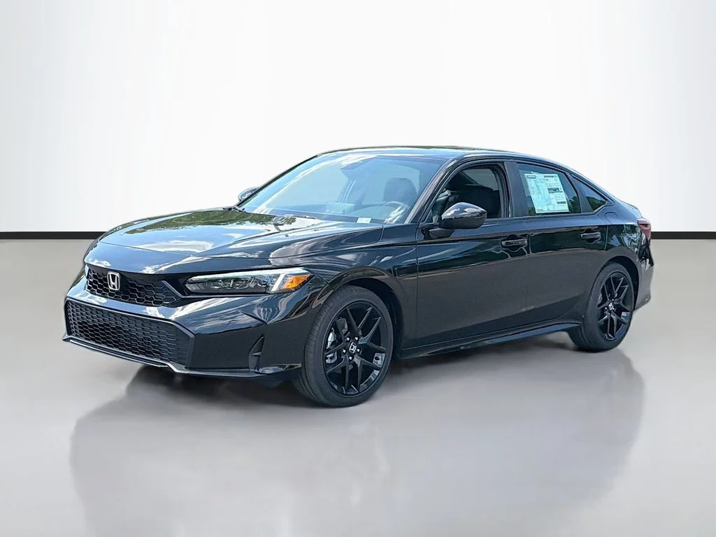 New 2026 Crystal Black Pearl Honda Sport image 2