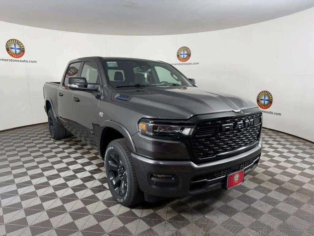 New 2026 Granite Crystal Metallic Clear-Coat Exterior Paint RAM Big Horn image 18