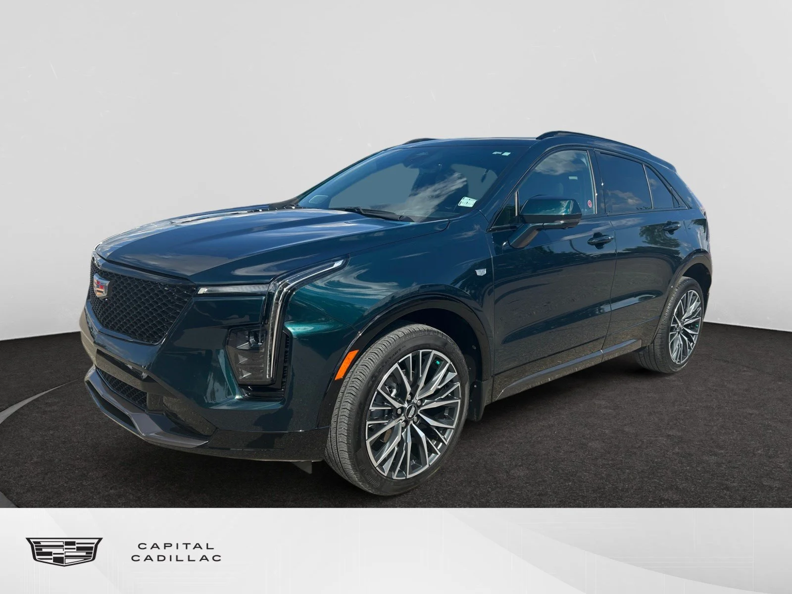 Certified Used 2025 EMERALD LAKE GREEN Cadillac AWD Sport image 1
