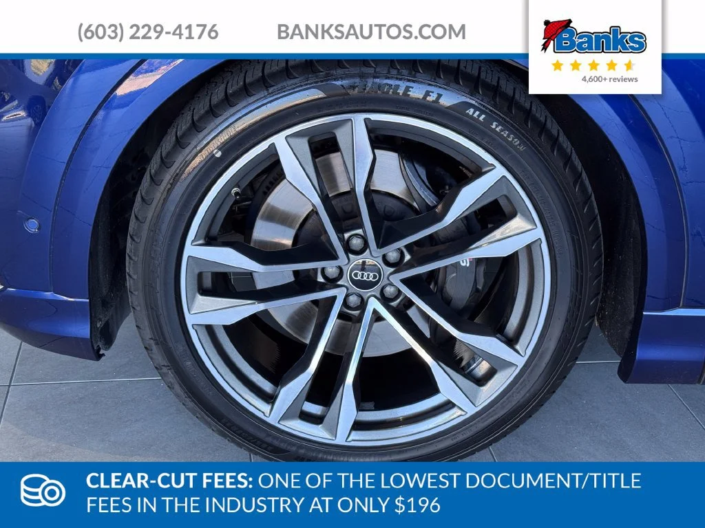 Certified Used 2022 Blue Audi Prestige image 4