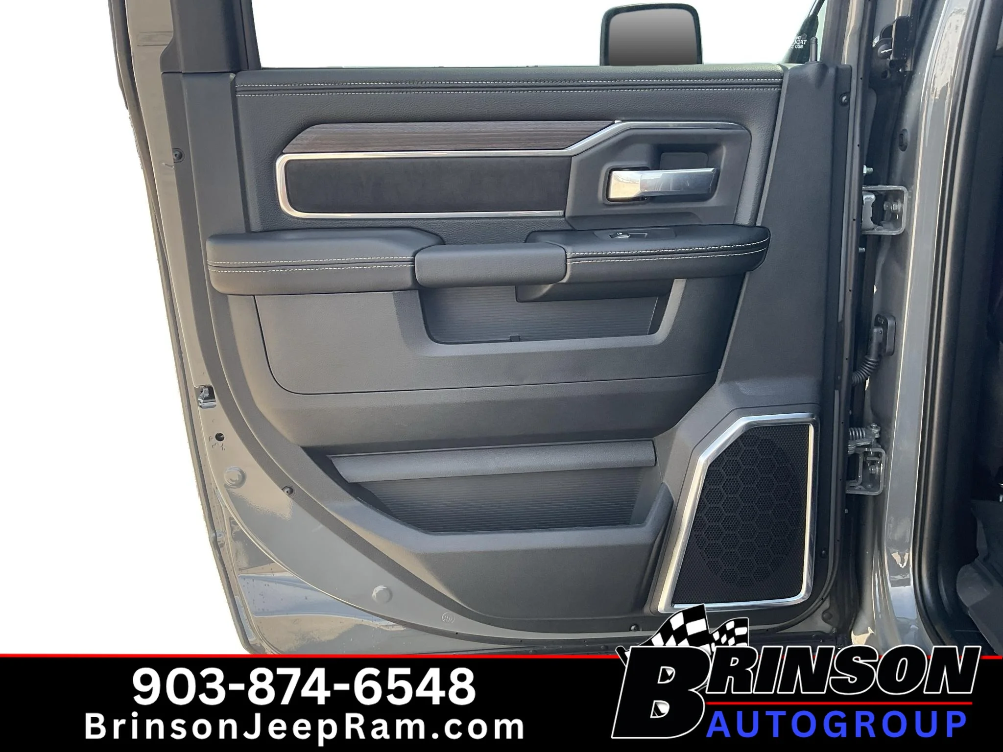 New 2027 Ceramic Gray Clearcoat Ram Laramie image 6