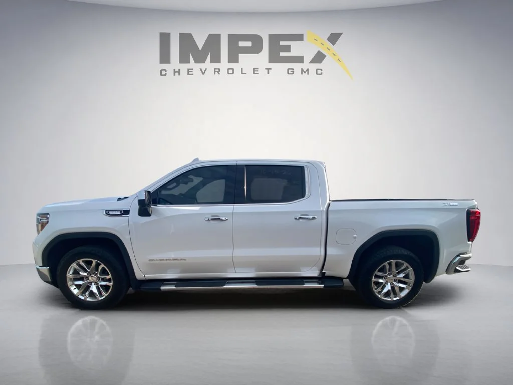 Used 2020 WHITE FROST TRICOAT GMC SLT image 2