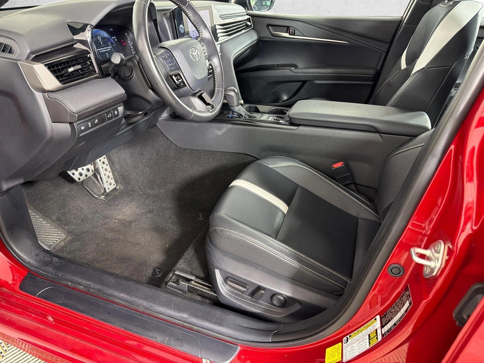 Used 2025 Supersonic Red Toyota SE image 9