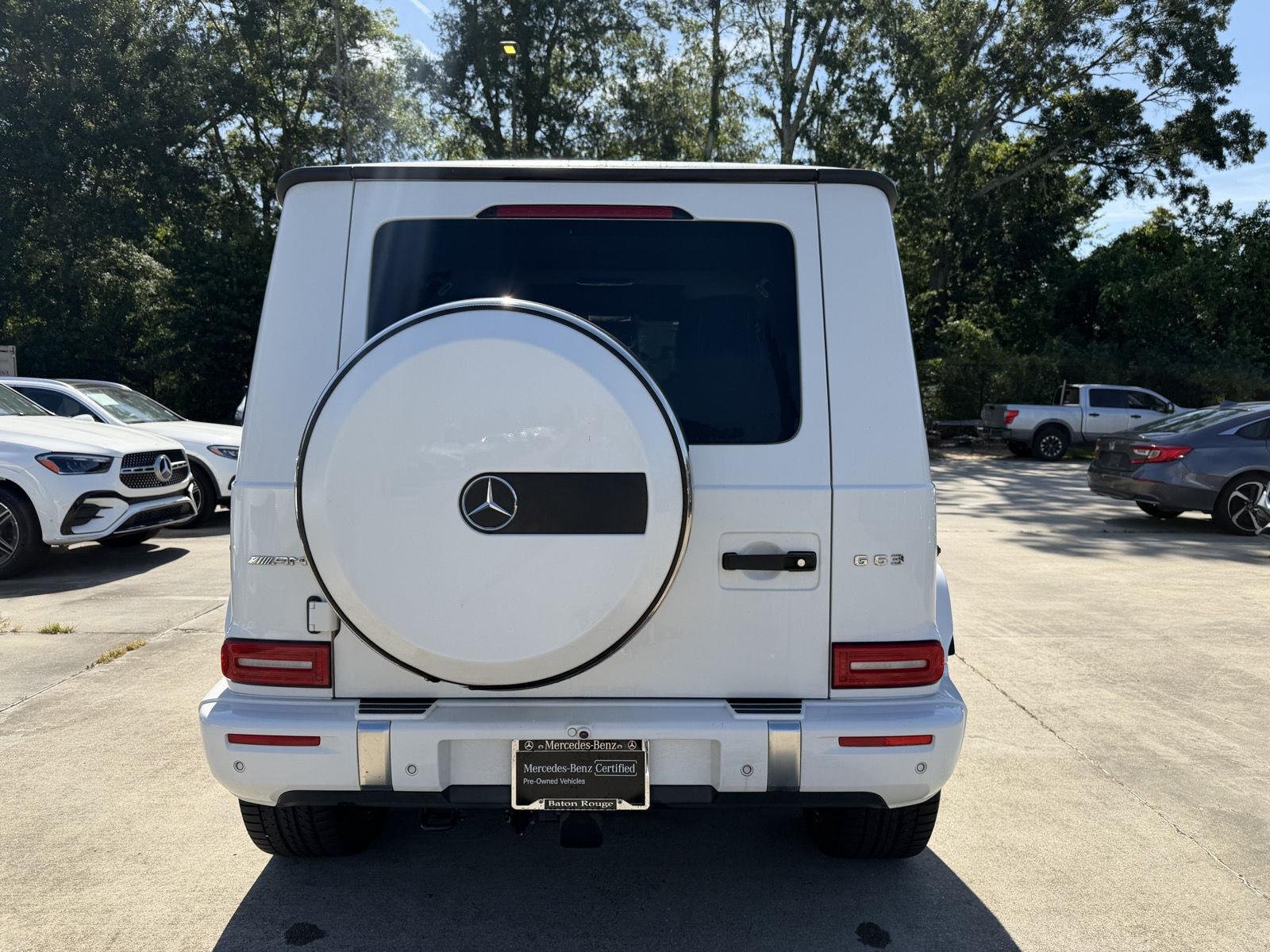 Certified Used 2025 MANUFAKTUR Moonlight White Magno Mercedes-Benz AMG® G 63 image 21