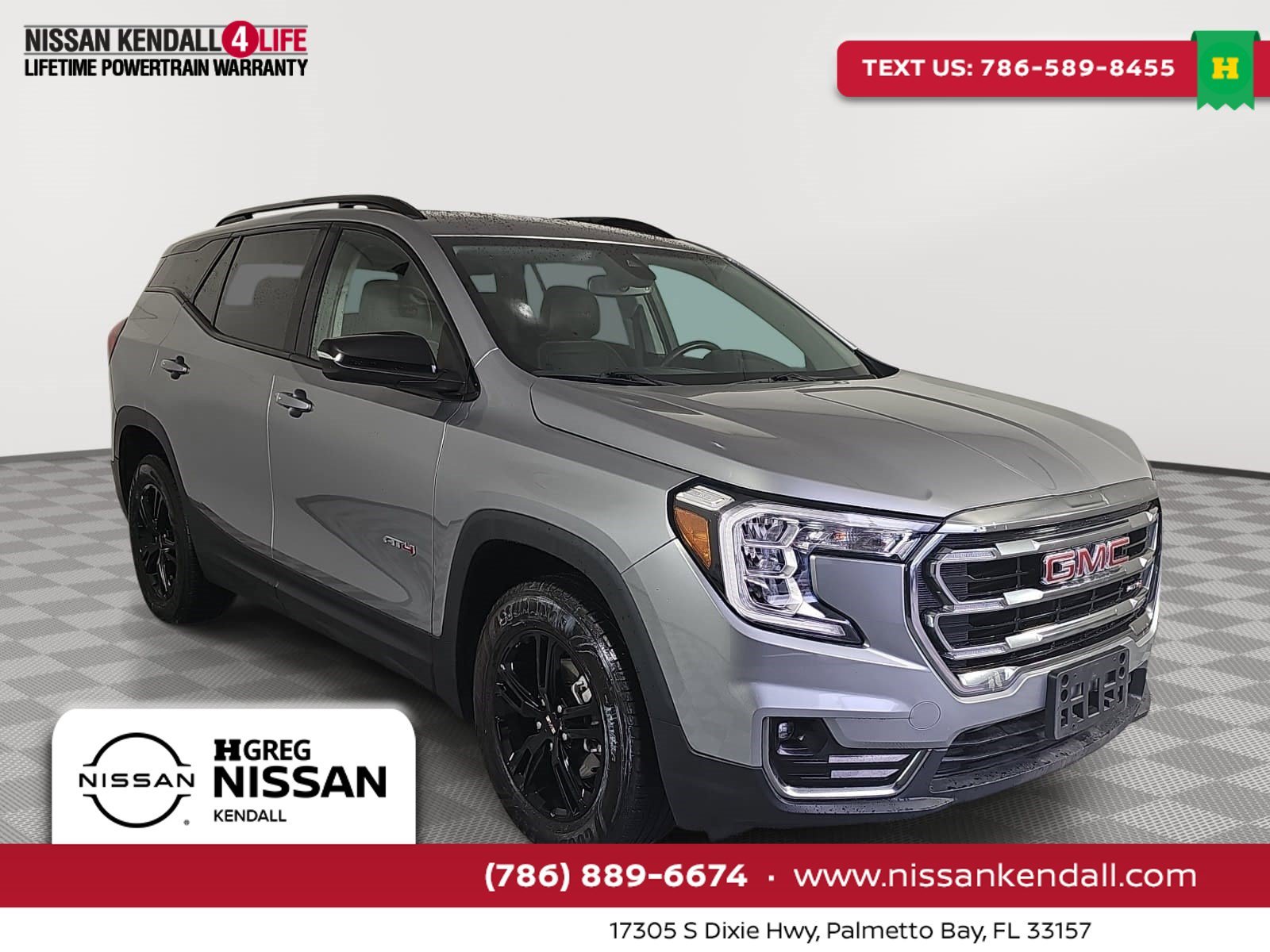 Used 2023 Silver GMC AT4 image 1
