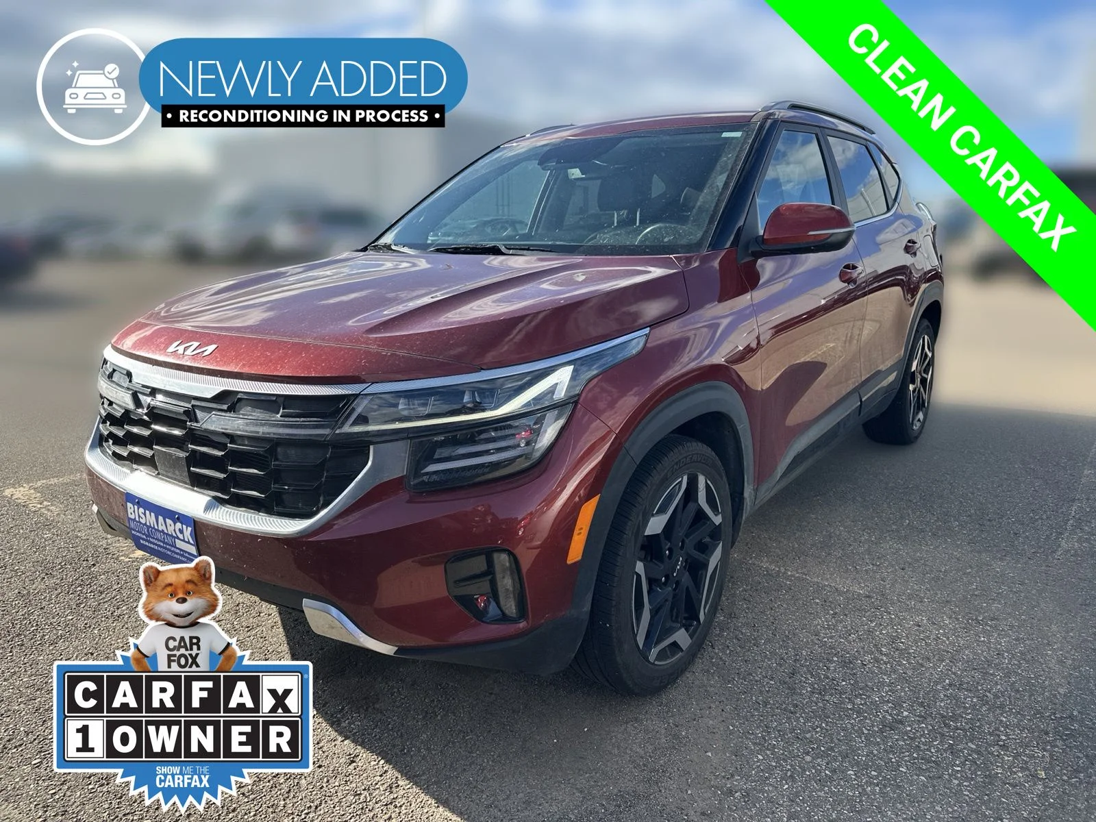 Used 2024 Orange Kia SX image 1