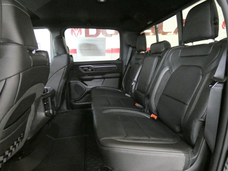 New 2026 Diamond Black Crystal Pearl-Coat Exterior Paint RAM RHO 4x4 Crew Cab 5