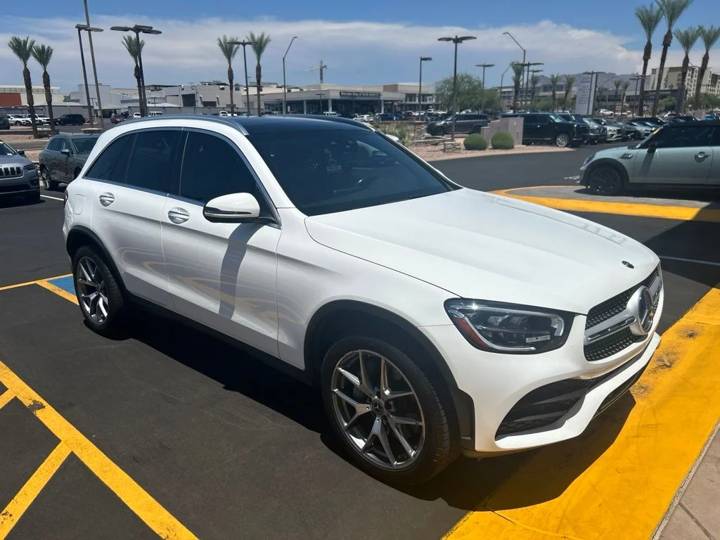 Used 2020 White Mercedes-Benz GLC 300 image 2