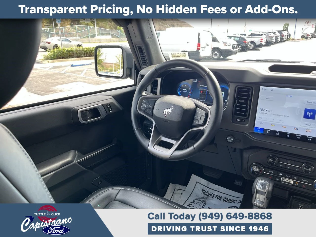 Used 2026 SHADOW BLACK Ford Big Bend image 10