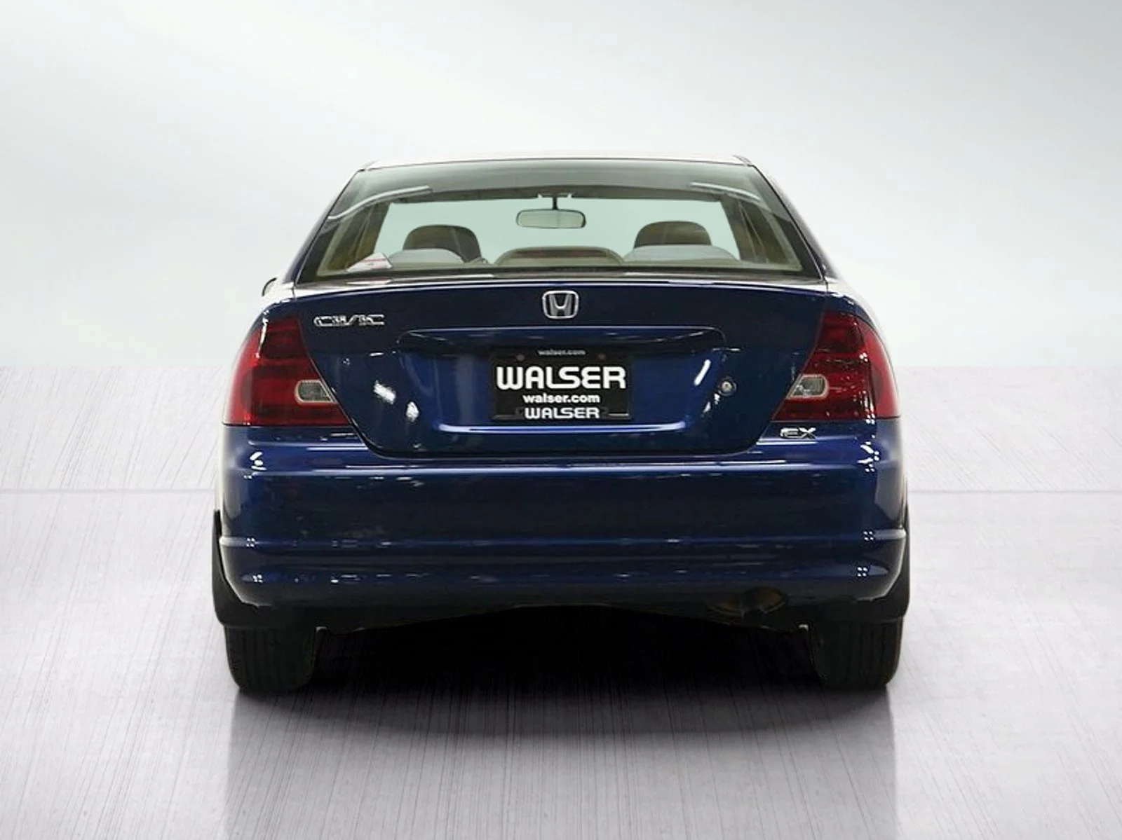 Used 2001 Blue Honda 2D COUPE EX image 4
