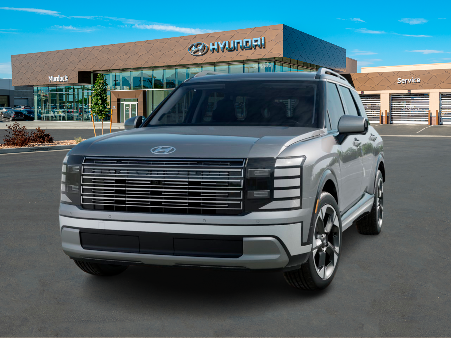 New 2026 Typhoon Silver Metallic Hyundai Limited image 1