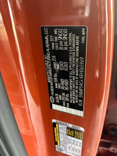 Used 2024 Orange Hyundai Calligraphy image 13
