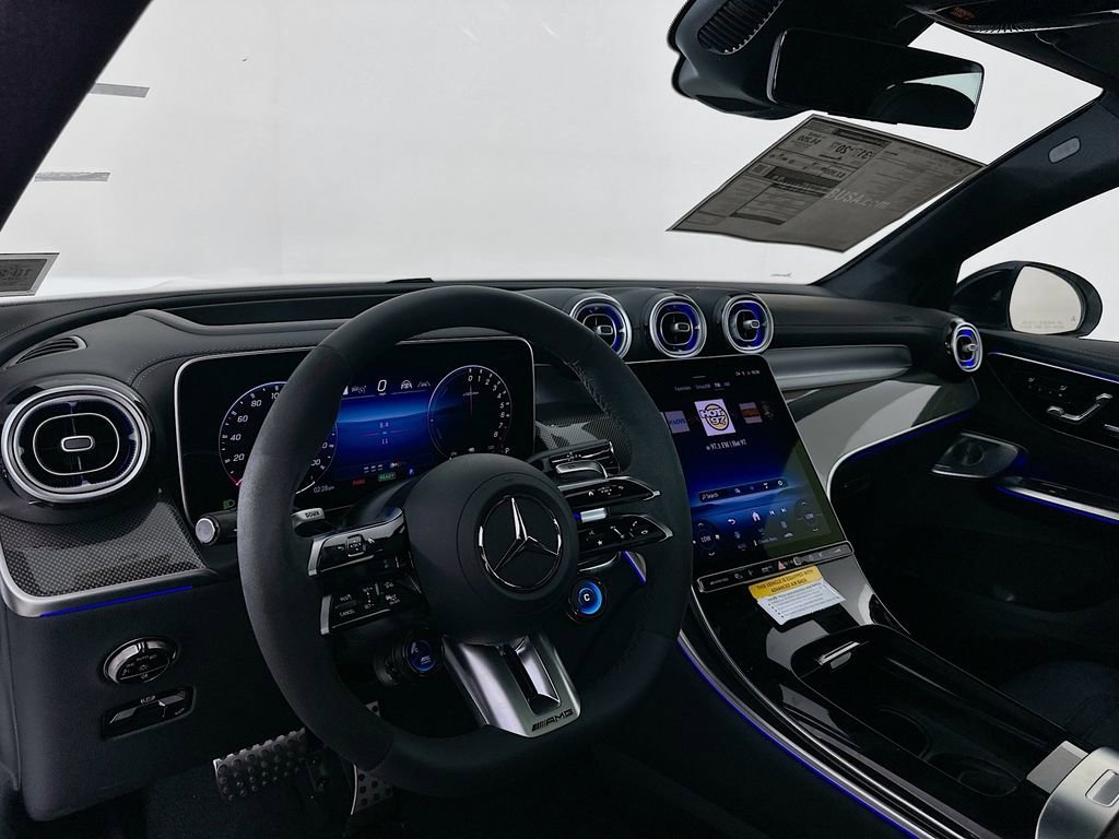 New 2026 Polar White Mercedes-Benz GLC 63 AMG® S E Performance Coupe image 42