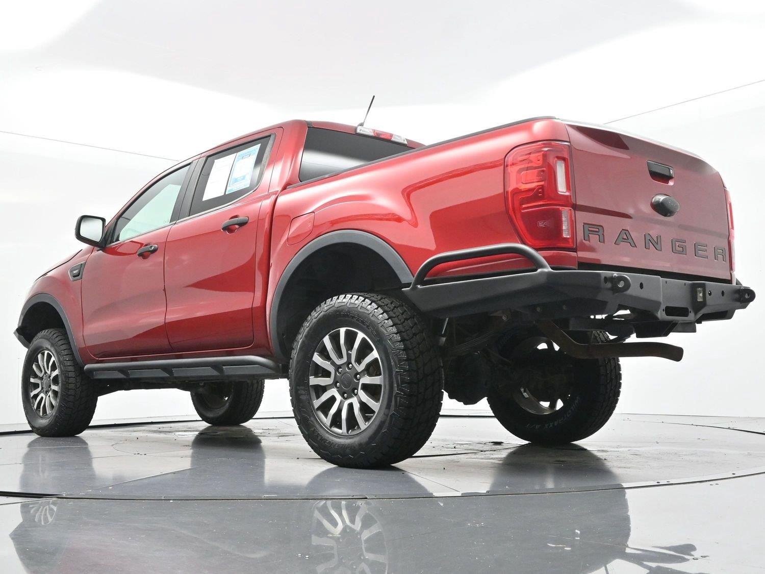 Used 2021 Rapid Red Metallic Tinted Clearcoat Ford XLT image 48