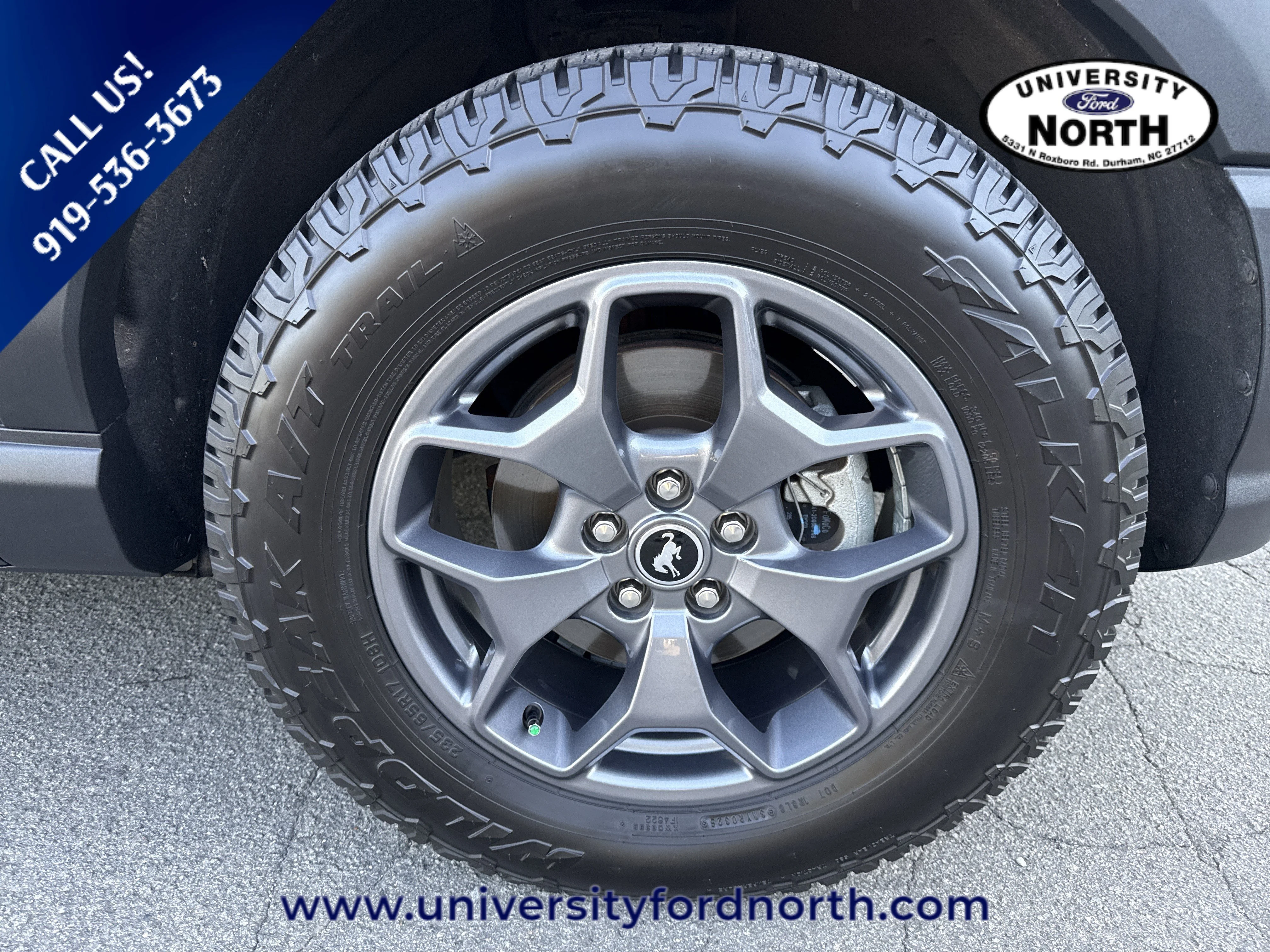 Used 2024 Carbonized Gray Metallic Ford Badlands image 9