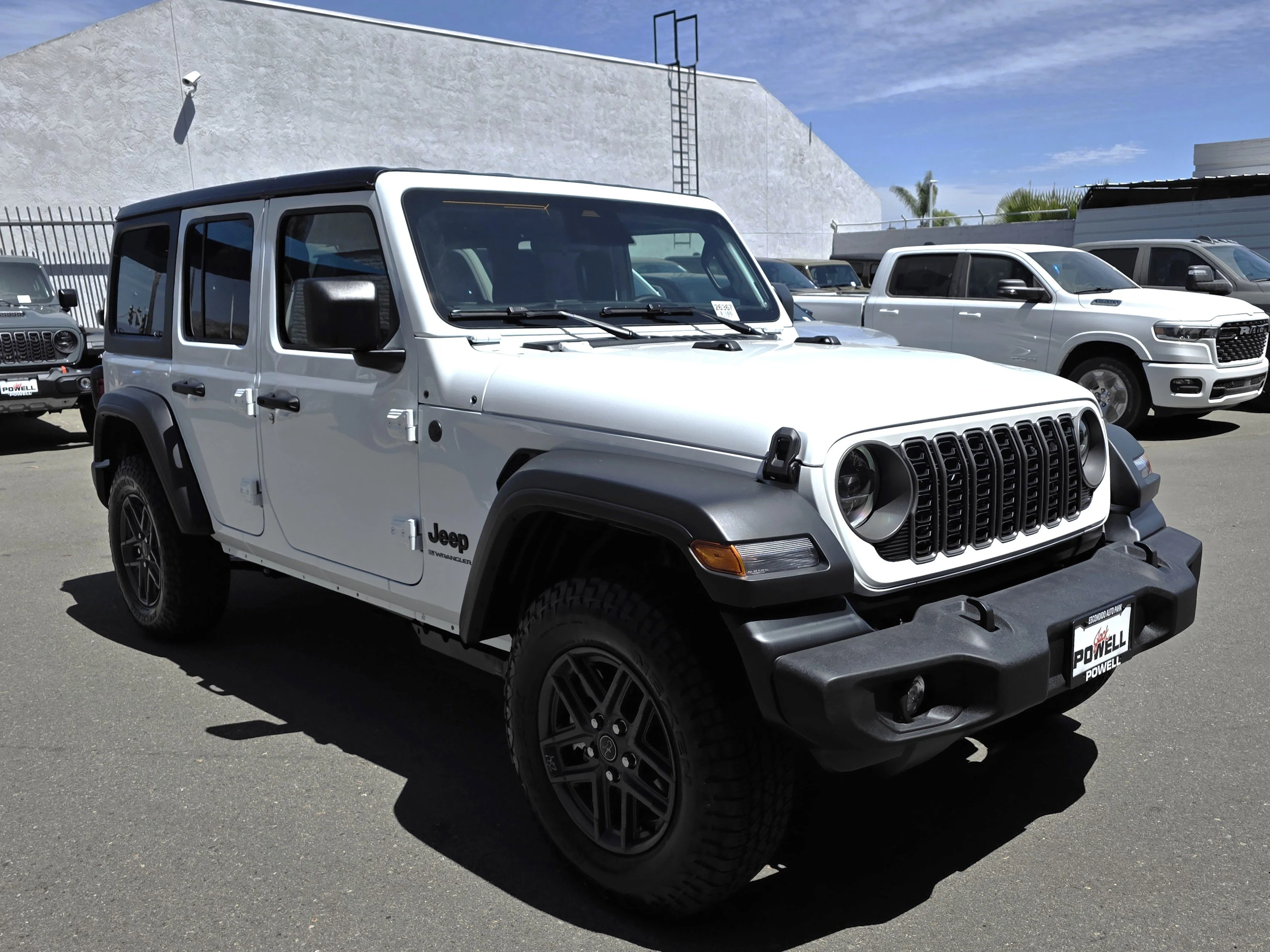 New 2026 Bright White Clearcoat Jeep Sport S image 6