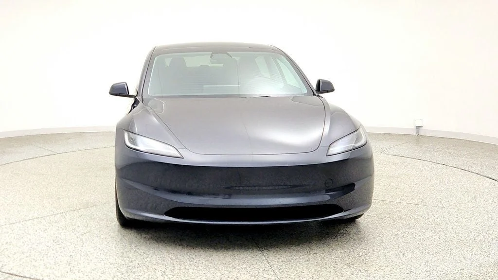 Used 2025 Stealth Grey Tesla Long Range AWD image 2