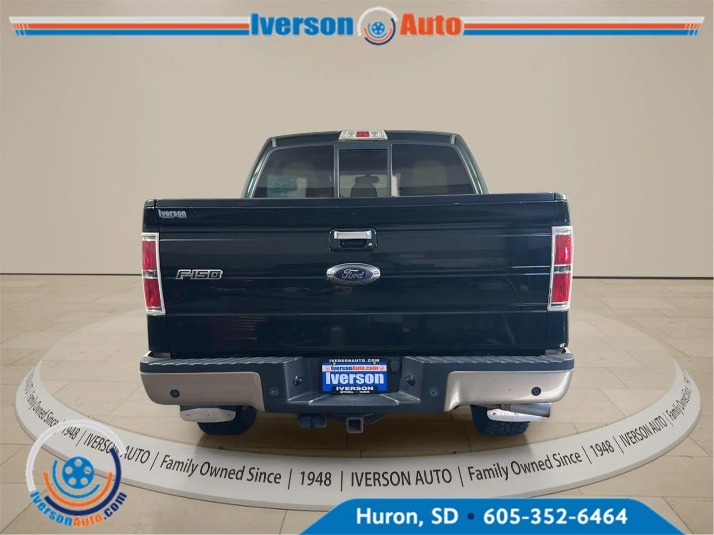 Used 2013 Green Gem Metallic/Pale Adobe Metallic Ford Lariat image 7