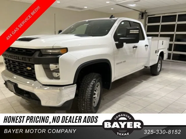 Used 2021 SUMMIT WHITE Chevrolet Work Truck image 1