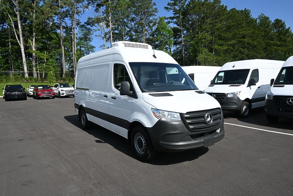 Used 2024 White Mercedes-Benz 144 WB Refrigeration Van image 19
