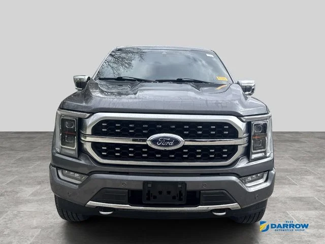 Used 2021 Gray Ford Platinum image 2